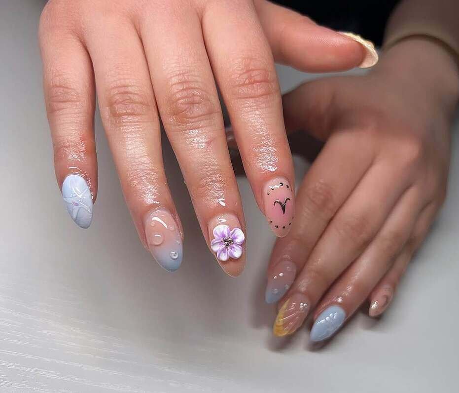 aries nail designs 