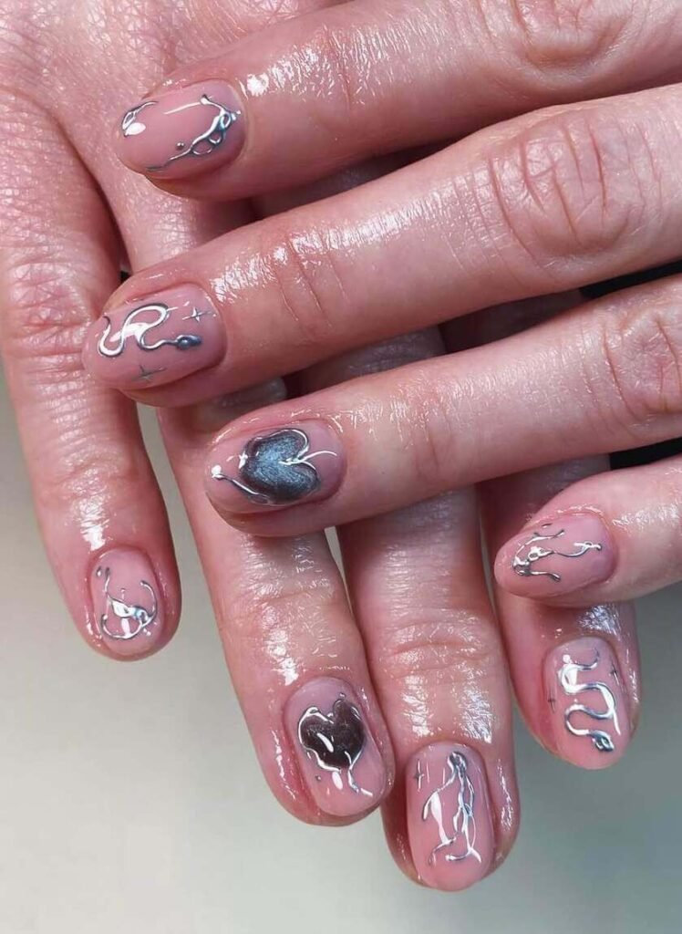 aries nail designs 