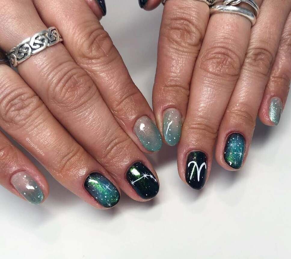 aries nail designs 
