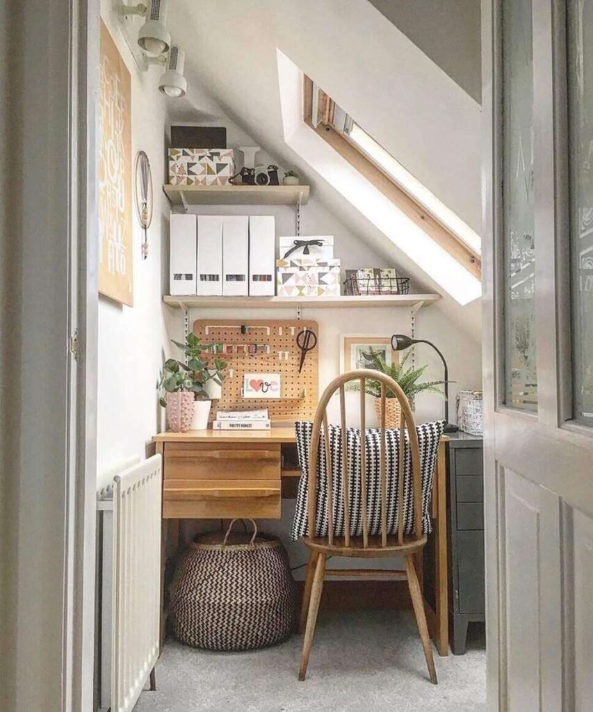 attic home office