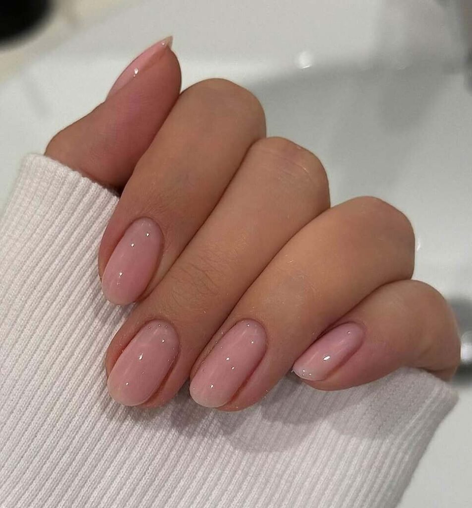 pink spring nails 