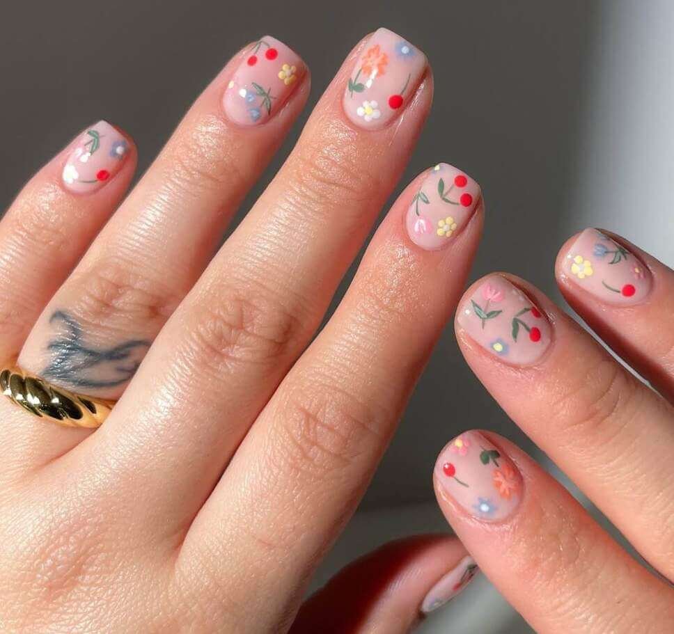 short spring nails
