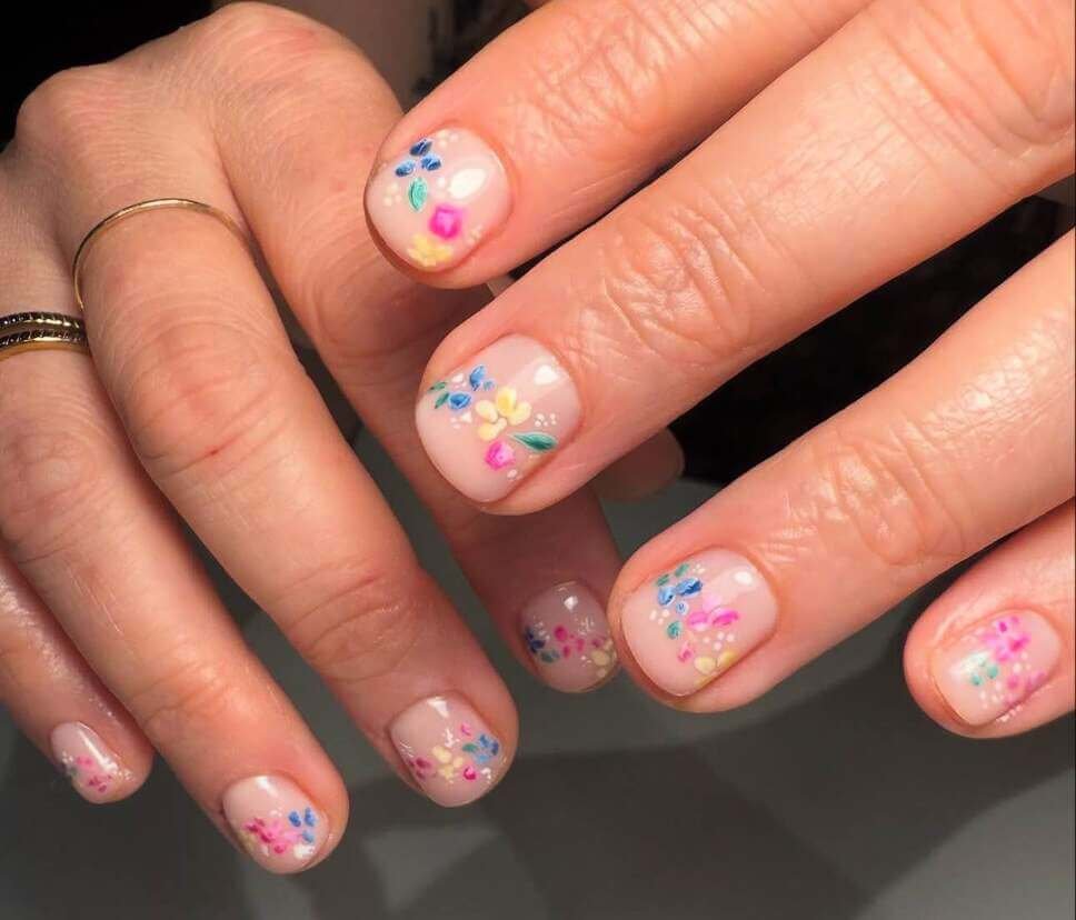 short spring nail designs