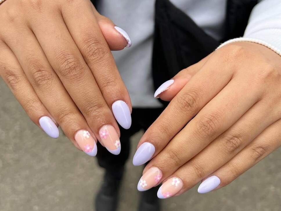 pastel short spring nail ideas