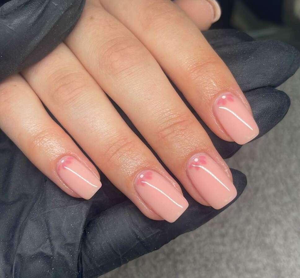 simple spring nails 