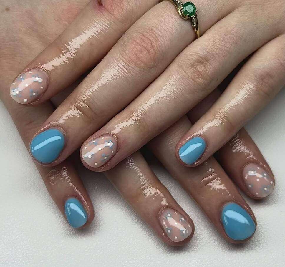 simple spring nails 