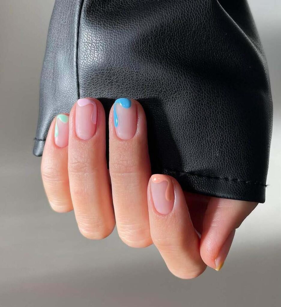 simple spring nails 
