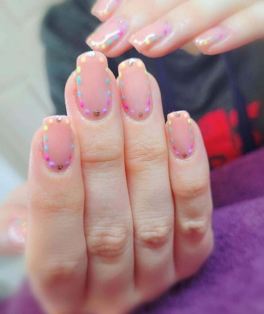 simple spring nails 