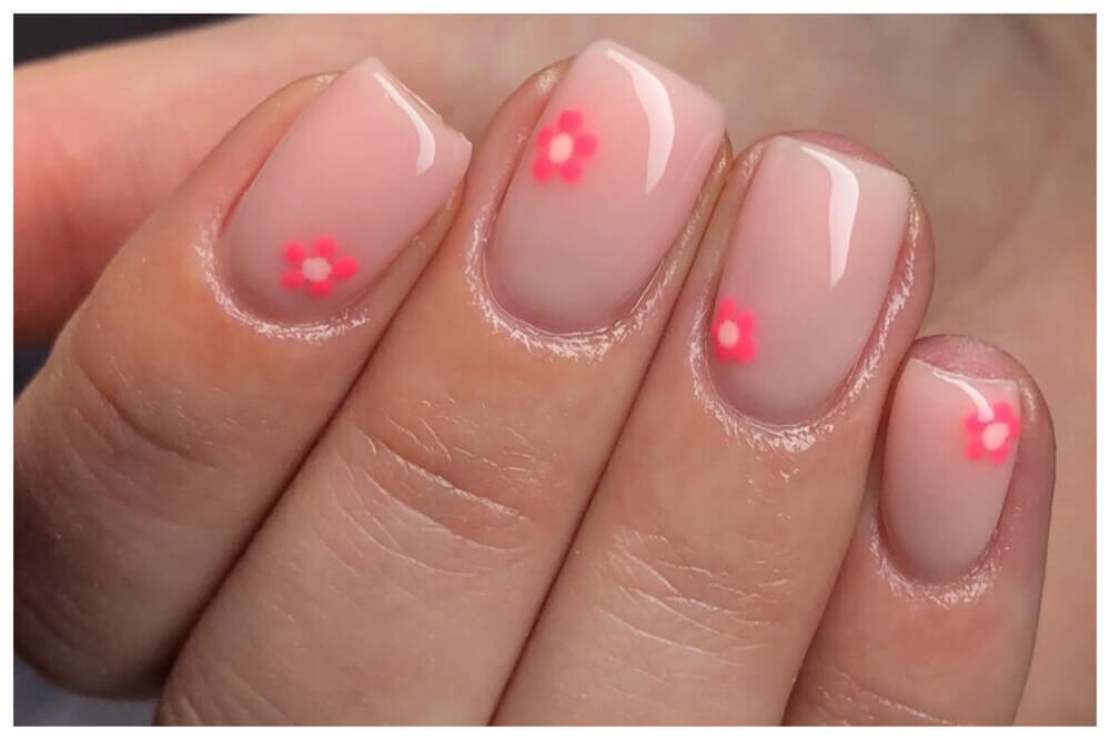 simple spring nails