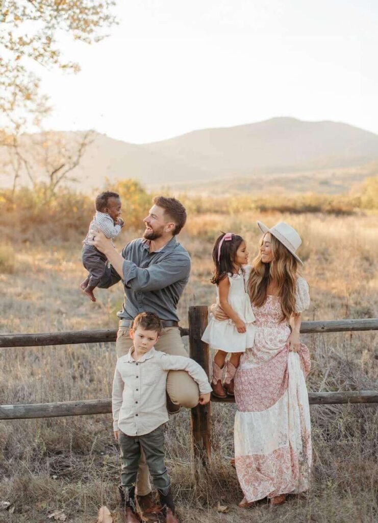 spring family photoshoot outfits