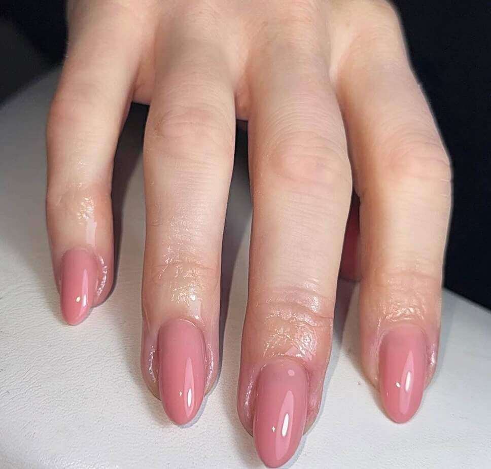 pink neutral nails