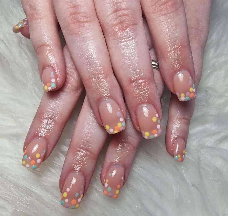 pastel Easter nails 