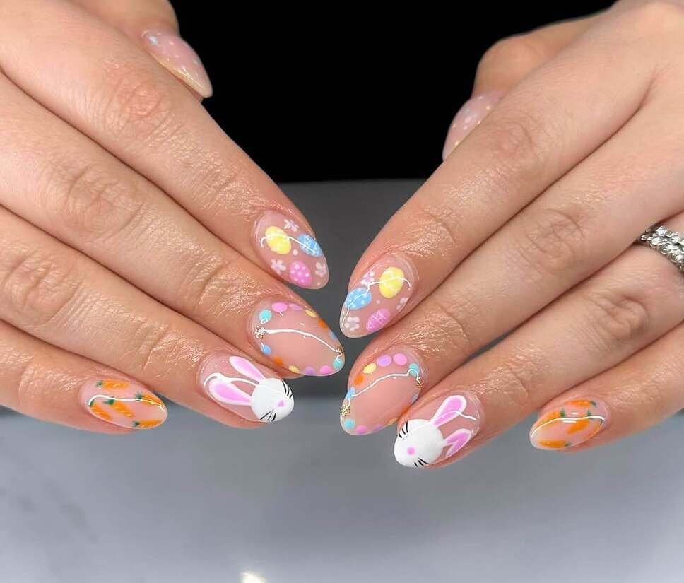 pastel easter nail ideas