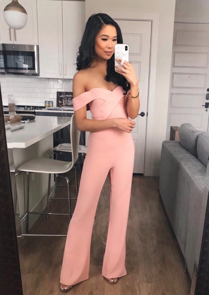 jumpsuit for a spring wedding