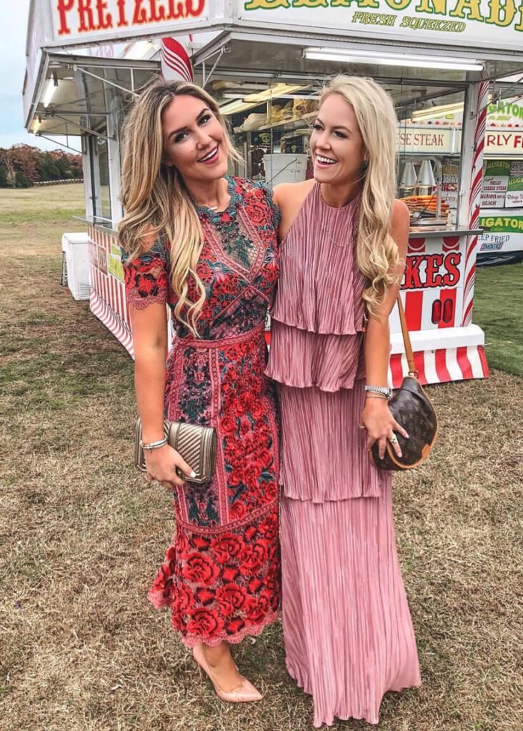 spring wedding guest outfit 