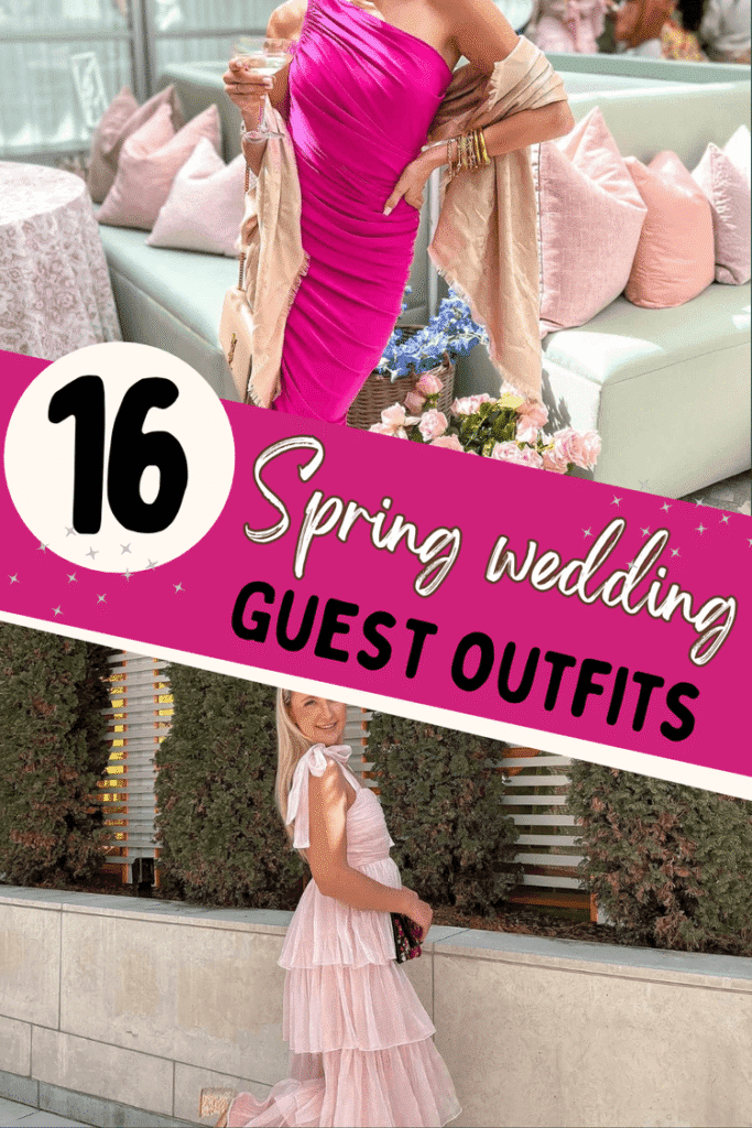 spring wedding guest outfits 