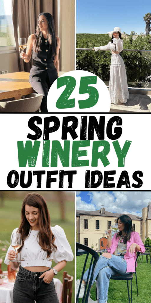 spring winery outfits