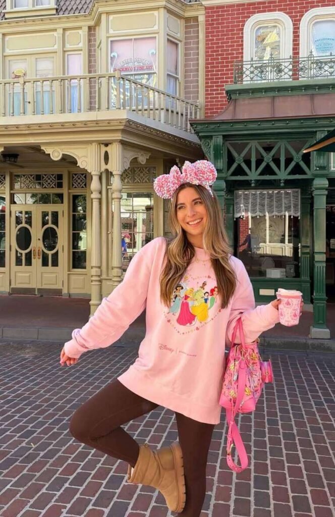 pink Disney outfits 