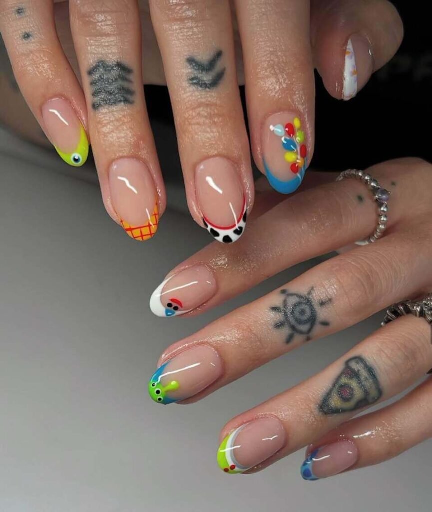 toy story disney nails