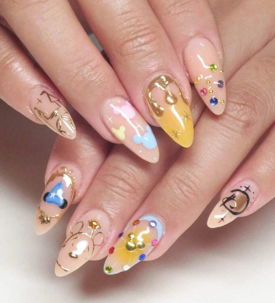 disney nail designs 