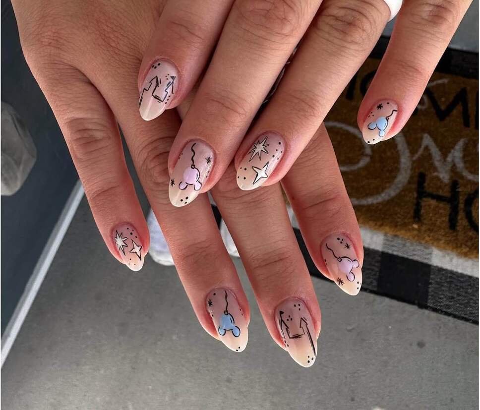 disney nail designs 