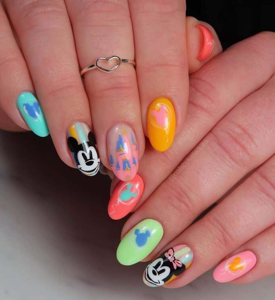 disney nail designs 