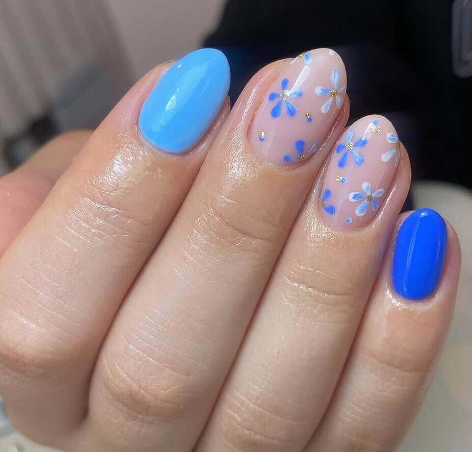blue may nails