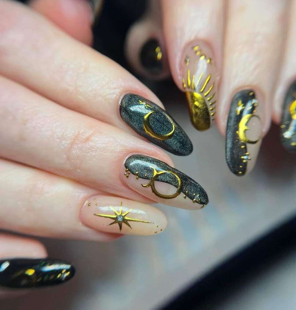 taurus nail designs 
