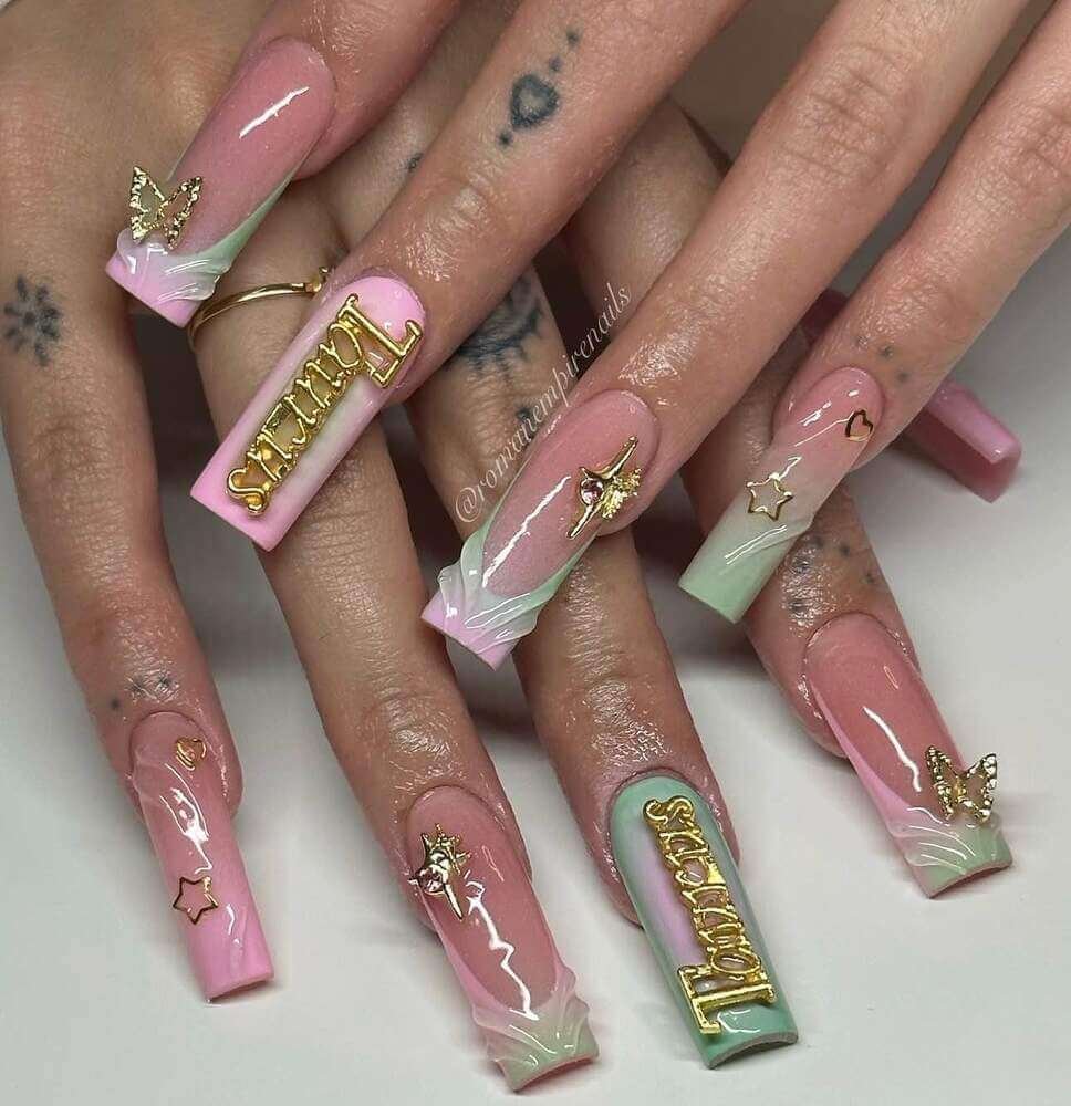 taurus nail designs 