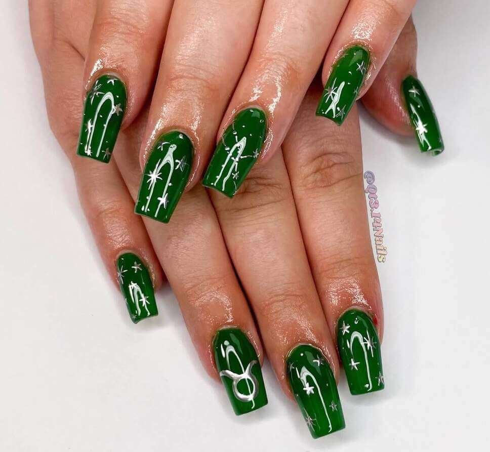green taurus nails