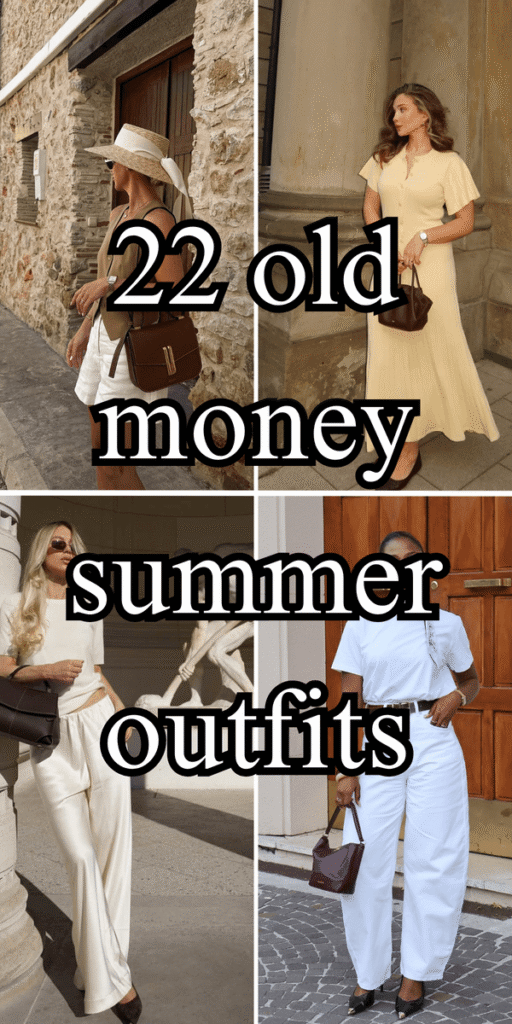 old money summer outfits 