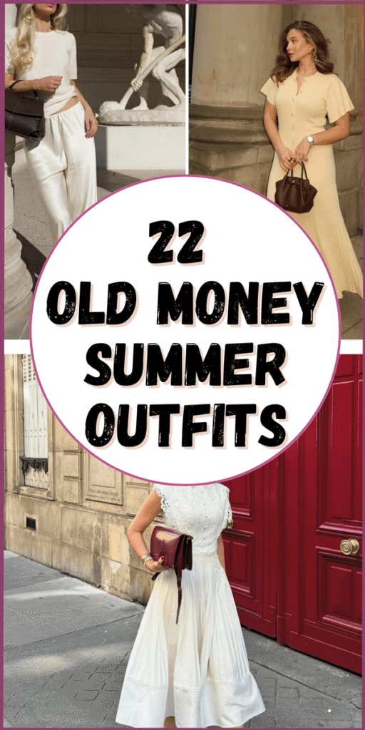 old money summer outfits 