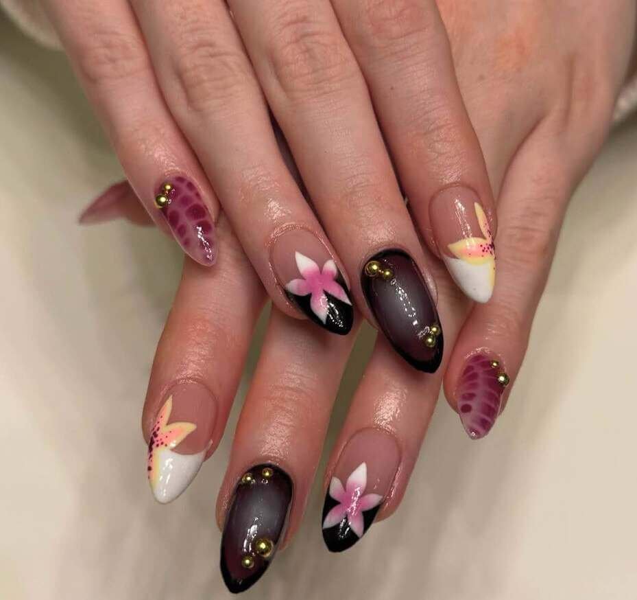 dark june nails