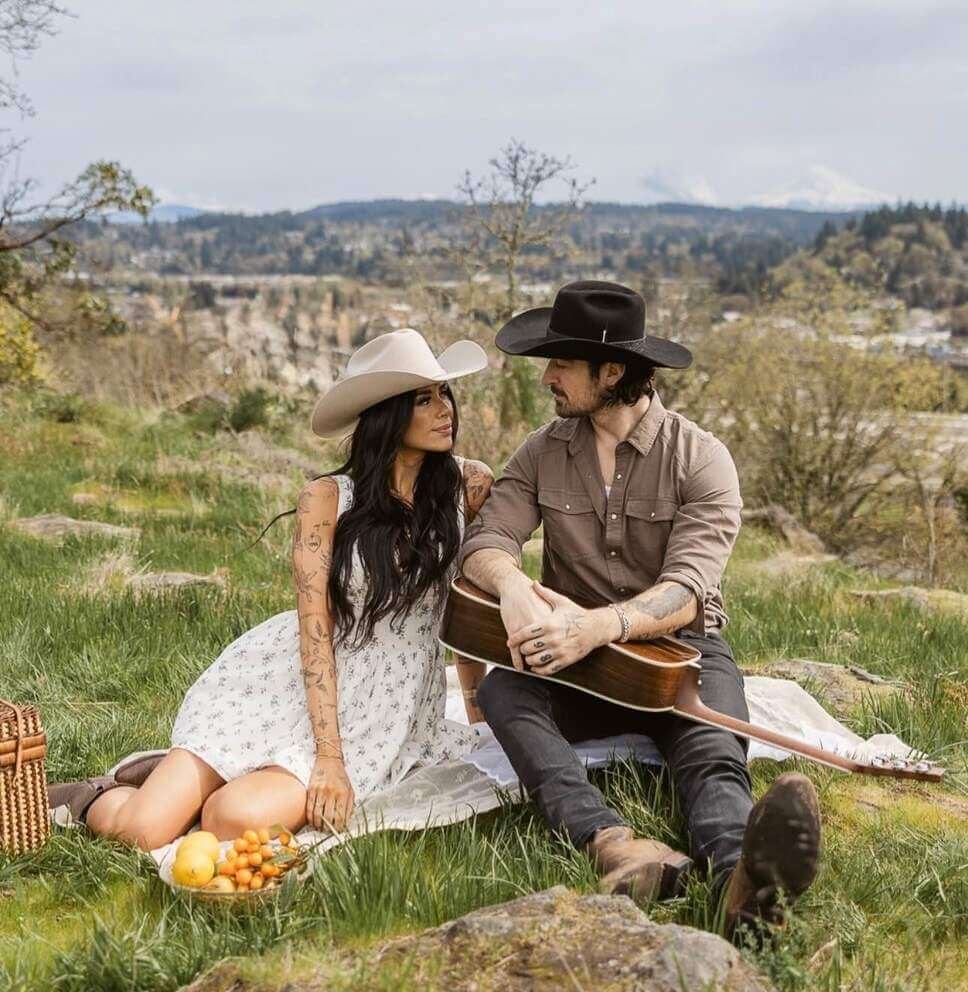 western couple photoshoot