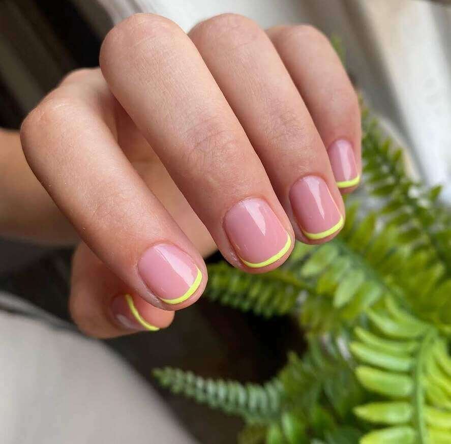 bright nails for summer