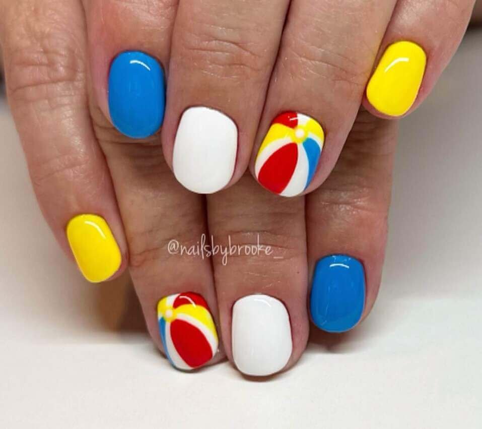 Bright summer nails 2 