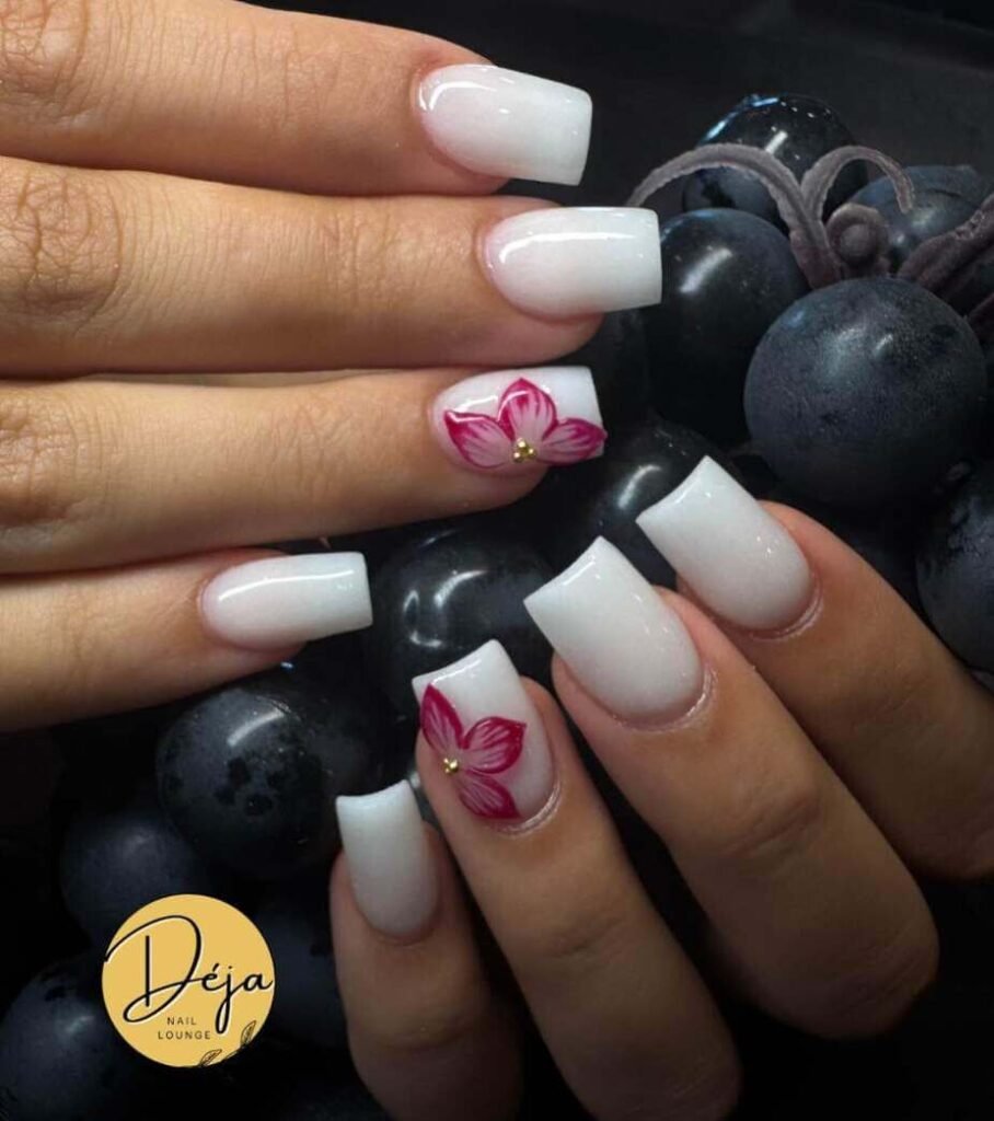 Simple summer nails