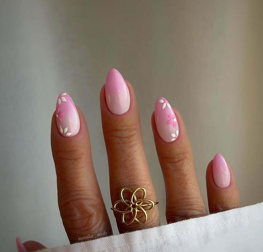 Simple summer nails