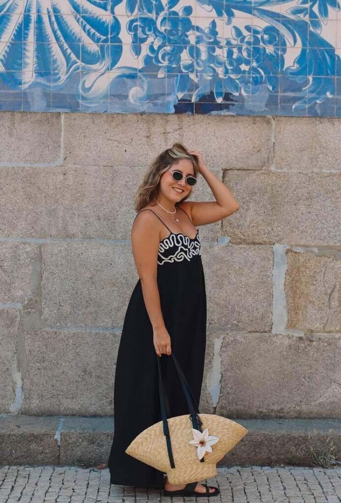 casual euro summer outfits in a dress