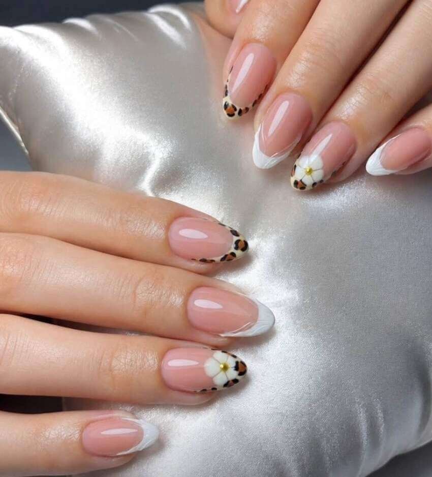 leopard july nails