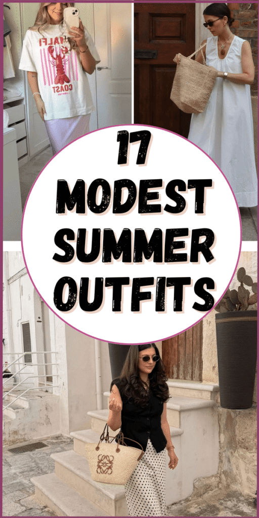 modest summer outfits