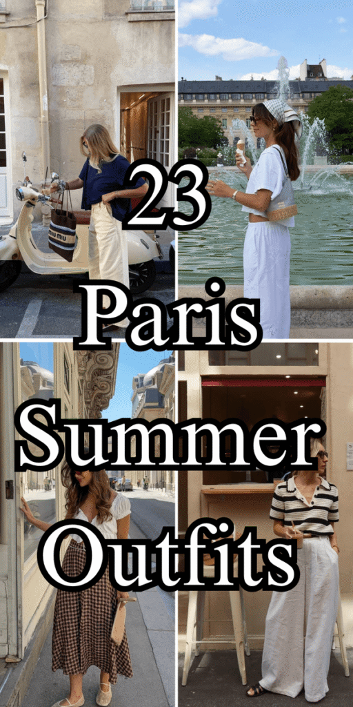 Paris summer outfits
