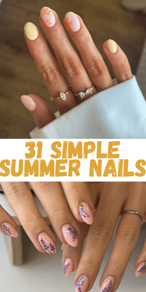 simple summer nails 