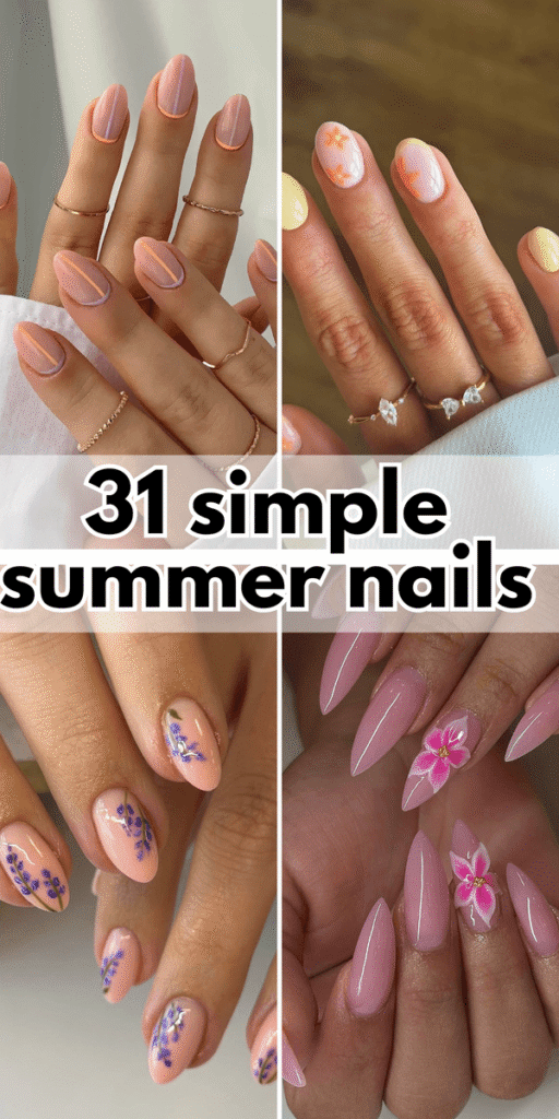 simple summer nails 