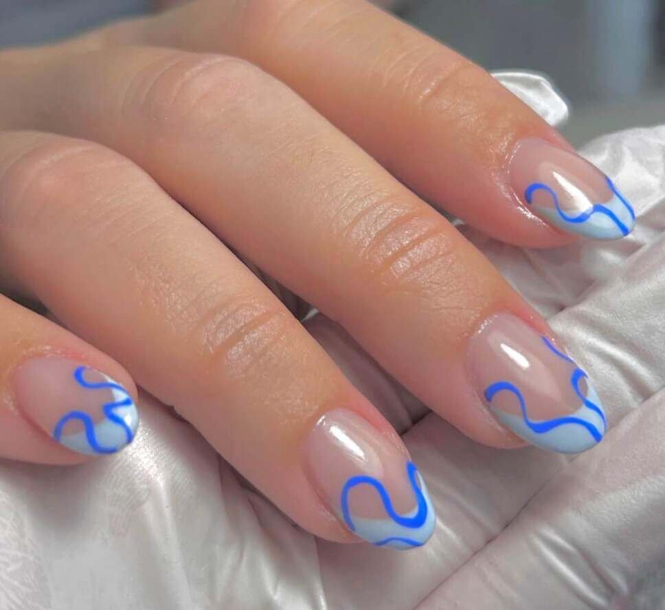 blue august nails 