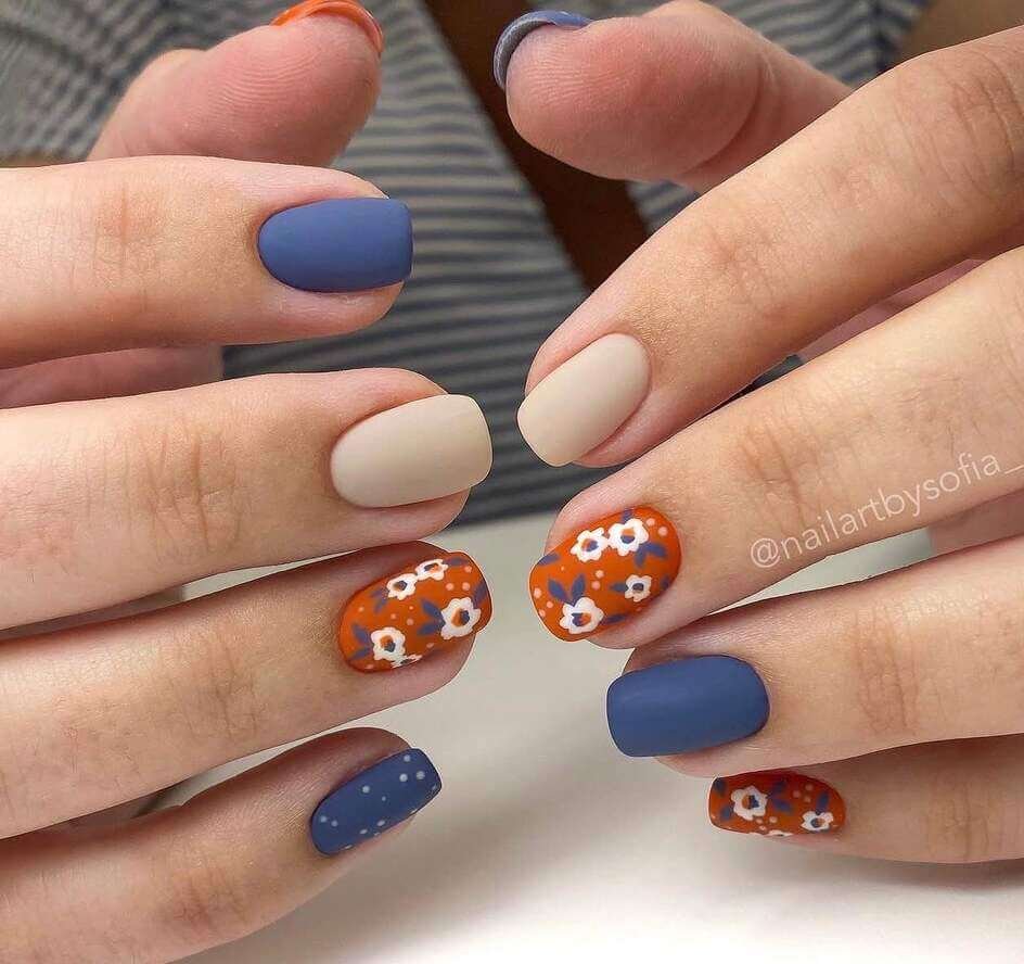 early fall nails