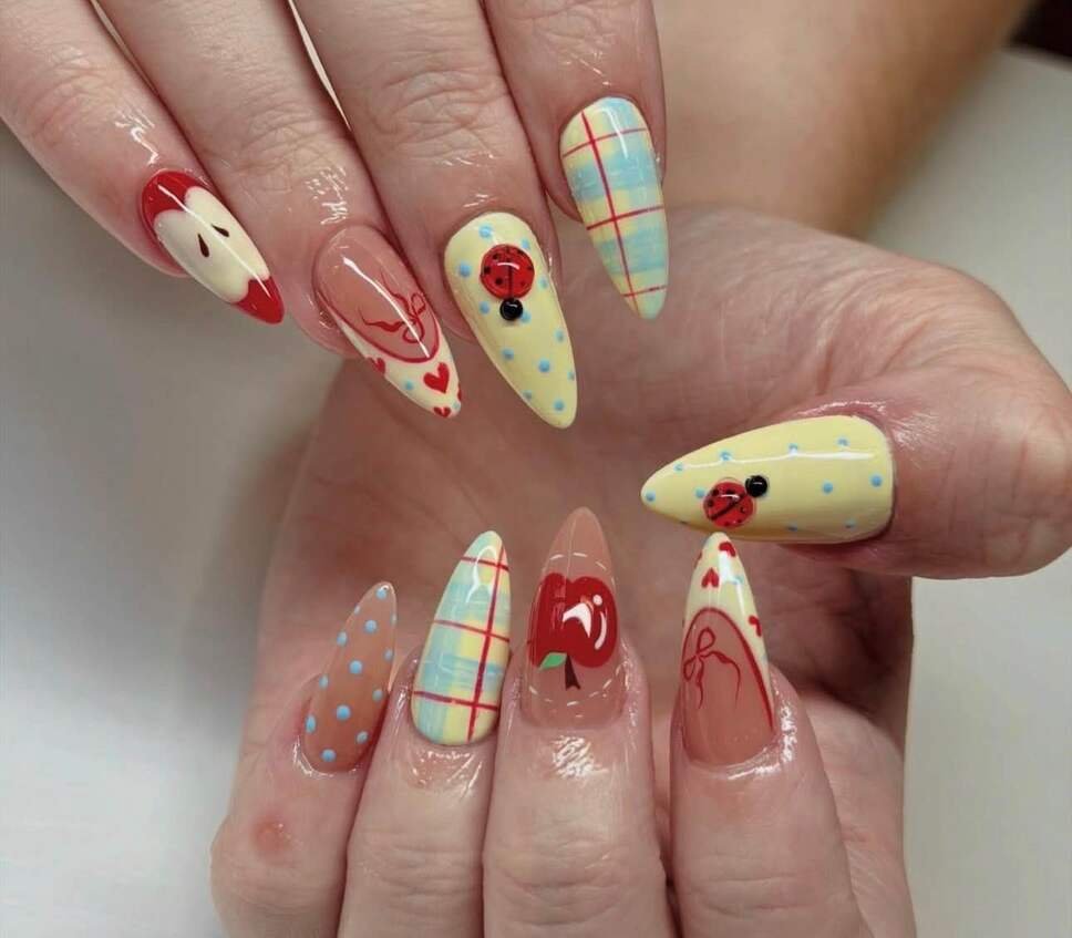 back to school nails 