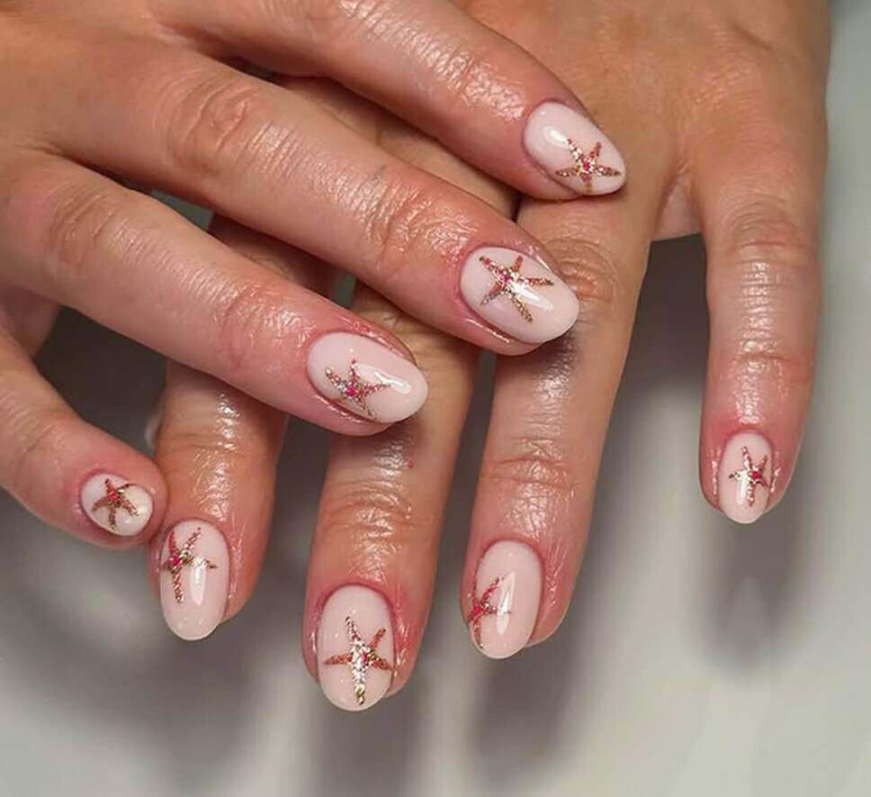 nude coastal nails 