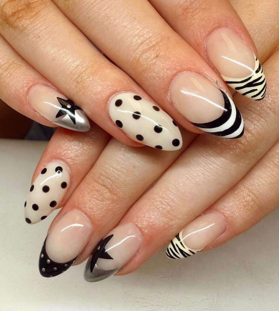 polka dot fall nails 2026