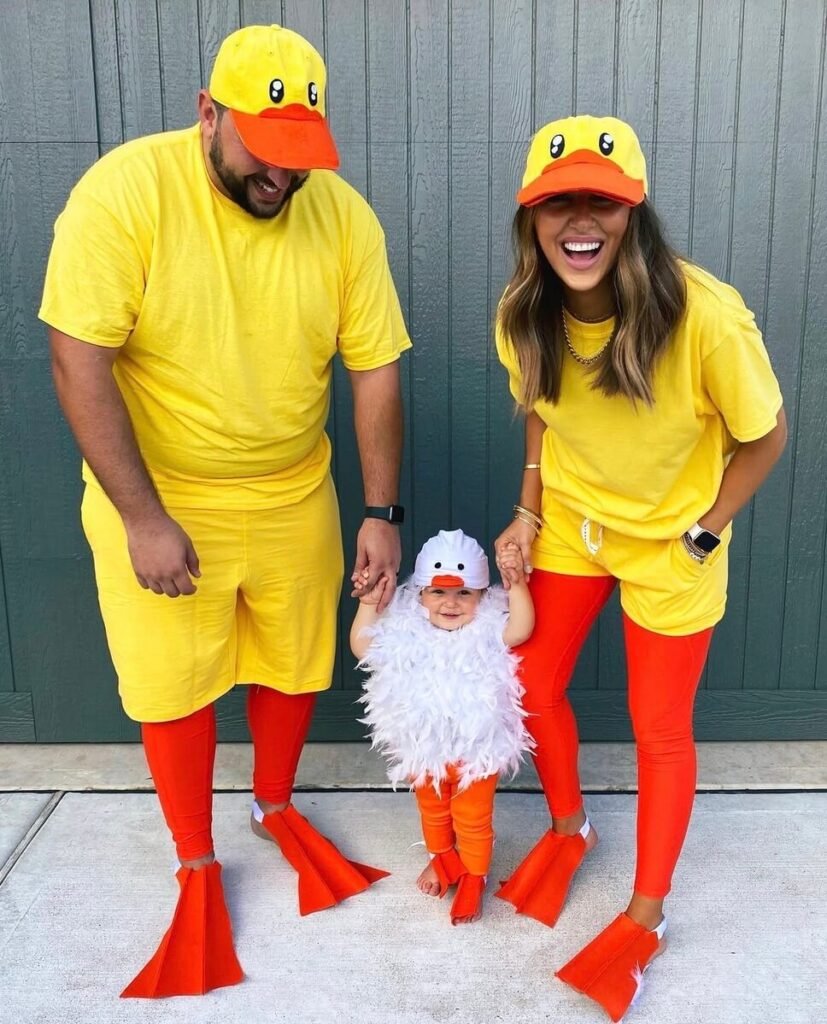 duck family halloween costumes